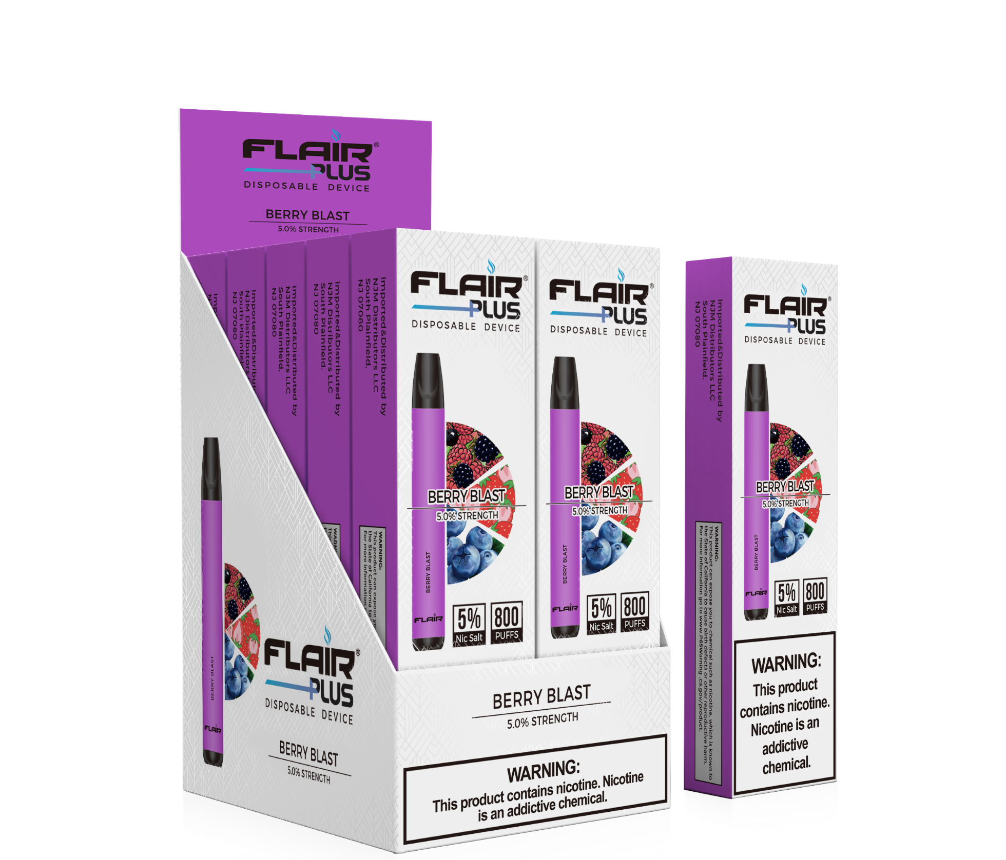 Flair Plus 5% Nic Berry Blast