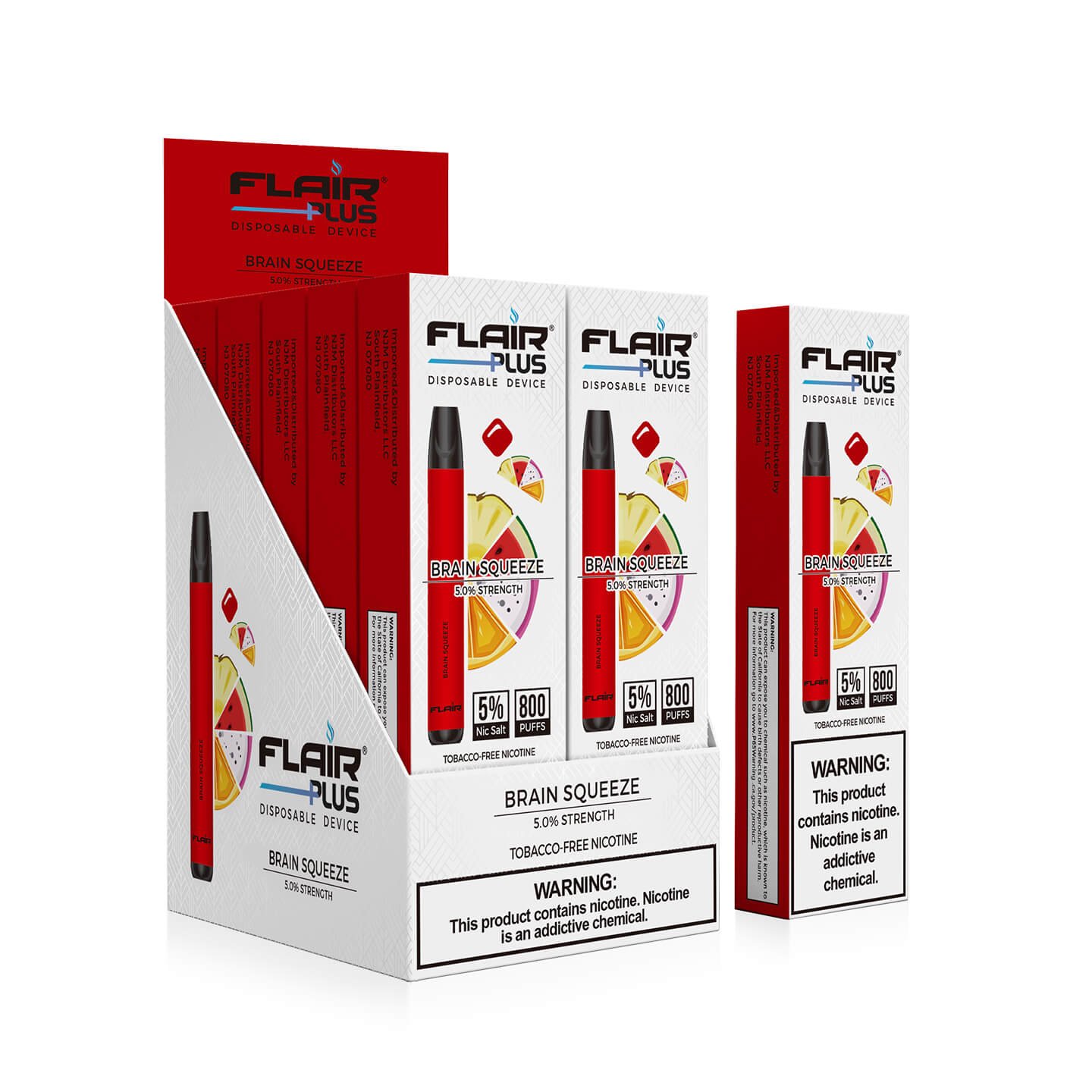 Flair Plus 5% Nic Brain Squeeze