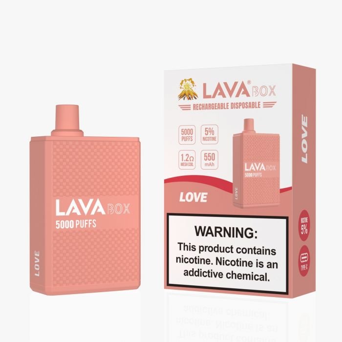 Lava Box Disposable Love 5% 5000 Puffs
