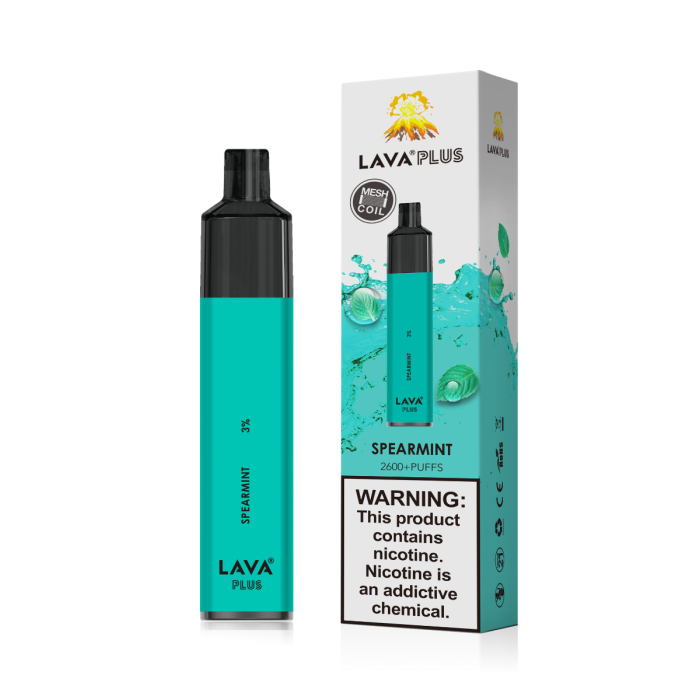 Lava Plus 2600 Puff 3% Spearmint