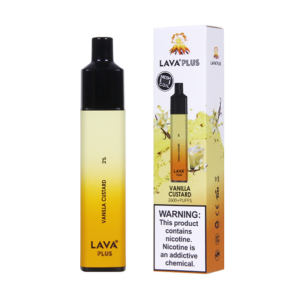 Lava Plus 2600 Puff 3% Vanilla Custard