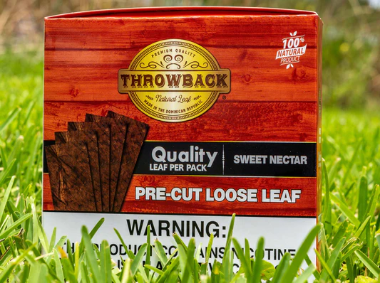 Throwback pre-cut Loose Leaf wrap Sweet Nectar 8Ct