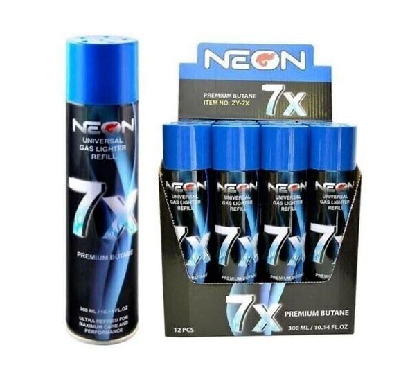Neon Premium Butane 7X 300ml / 10.14 oz