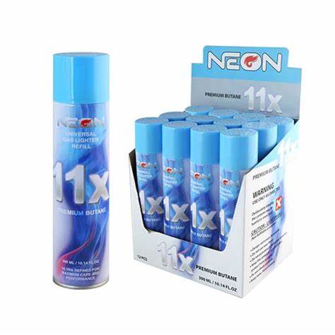 Neon Premium Butane 11X 300ml / 10.14 oz