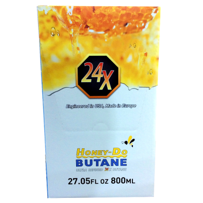 Honey-Do 24X Butane Super Jumbo 800ML 6CT/Display