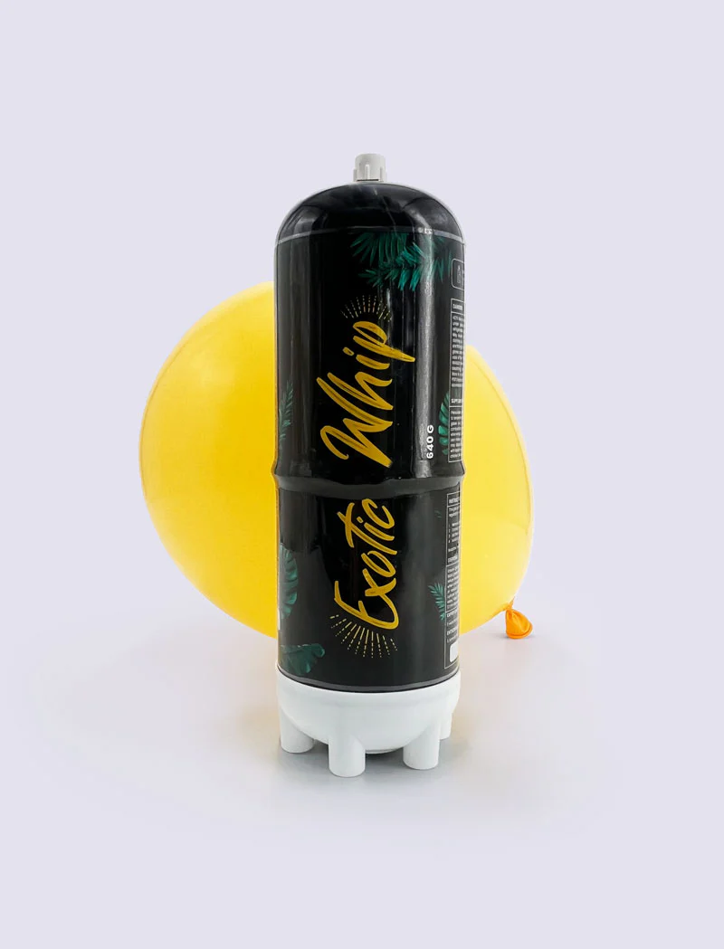 Exotic Whip Nitrous Oxide cylinder 1364g/2.2L 4CT