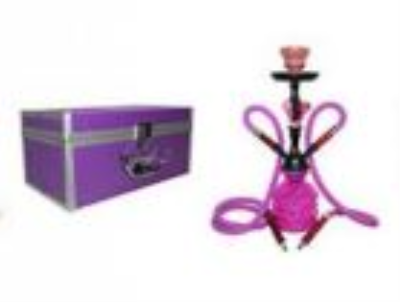 Urban Cloud55 Hookah 11" 2 Hose Purple W/Trav Case