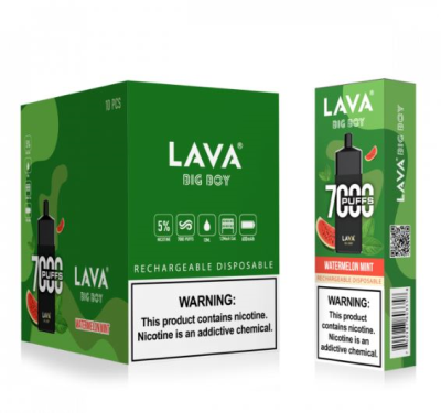 Lava Big Boy Dispo Watermelon Mint 5% 7000Puff
