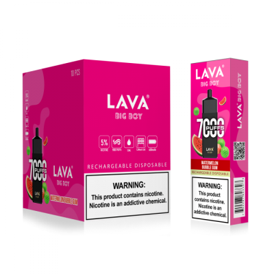 Lava Big Boy Dispo Watermelon Bubblegum 5% 7000Puf