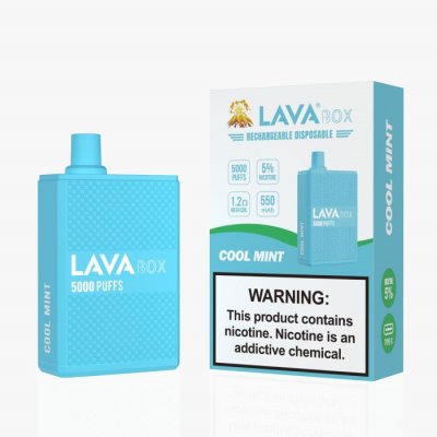 Lava Box Disposable Cool Mint 5% 5000 Puffs