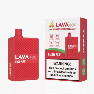 Lava Box Disposable Lush Ice 5% 5000 Puffs