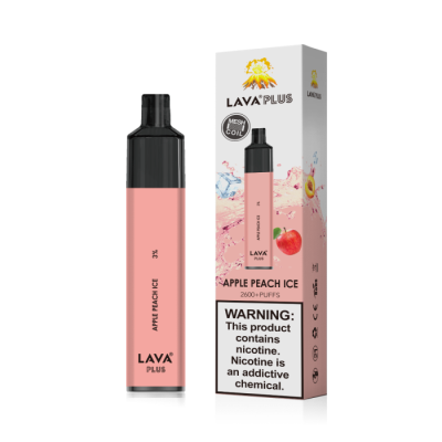 Lava Plus 2600 puff 3% Apple Peach Ice