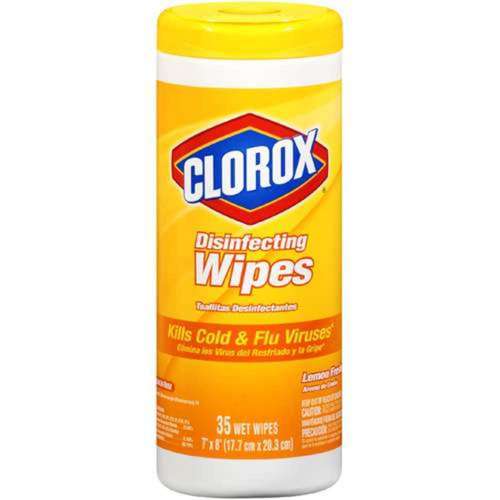 Clorox Wipes Citrus(Ylw) 35Ct - 5517