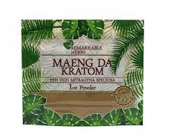 Kratom Remarkable 1oz Red Vein Maeng Da Powder