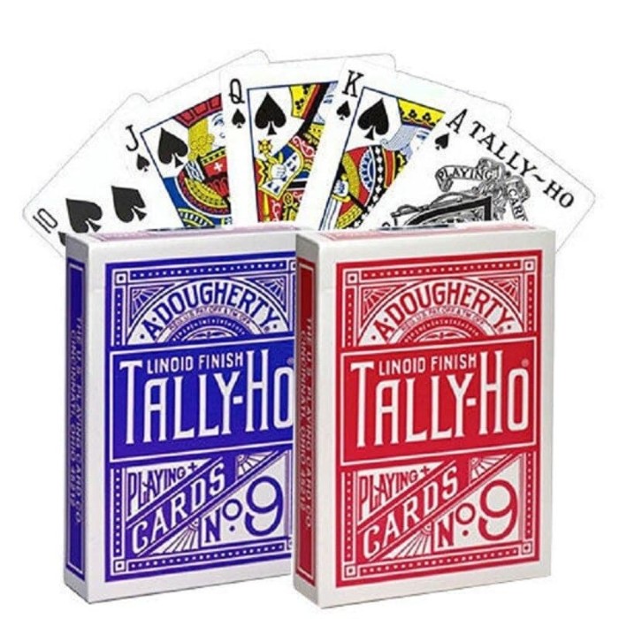 Tally-Ho Playing Cards 12Ct/Bx *