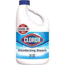 Clorox Bleach Reg. 81oz/2.4L 6Ct /Cs