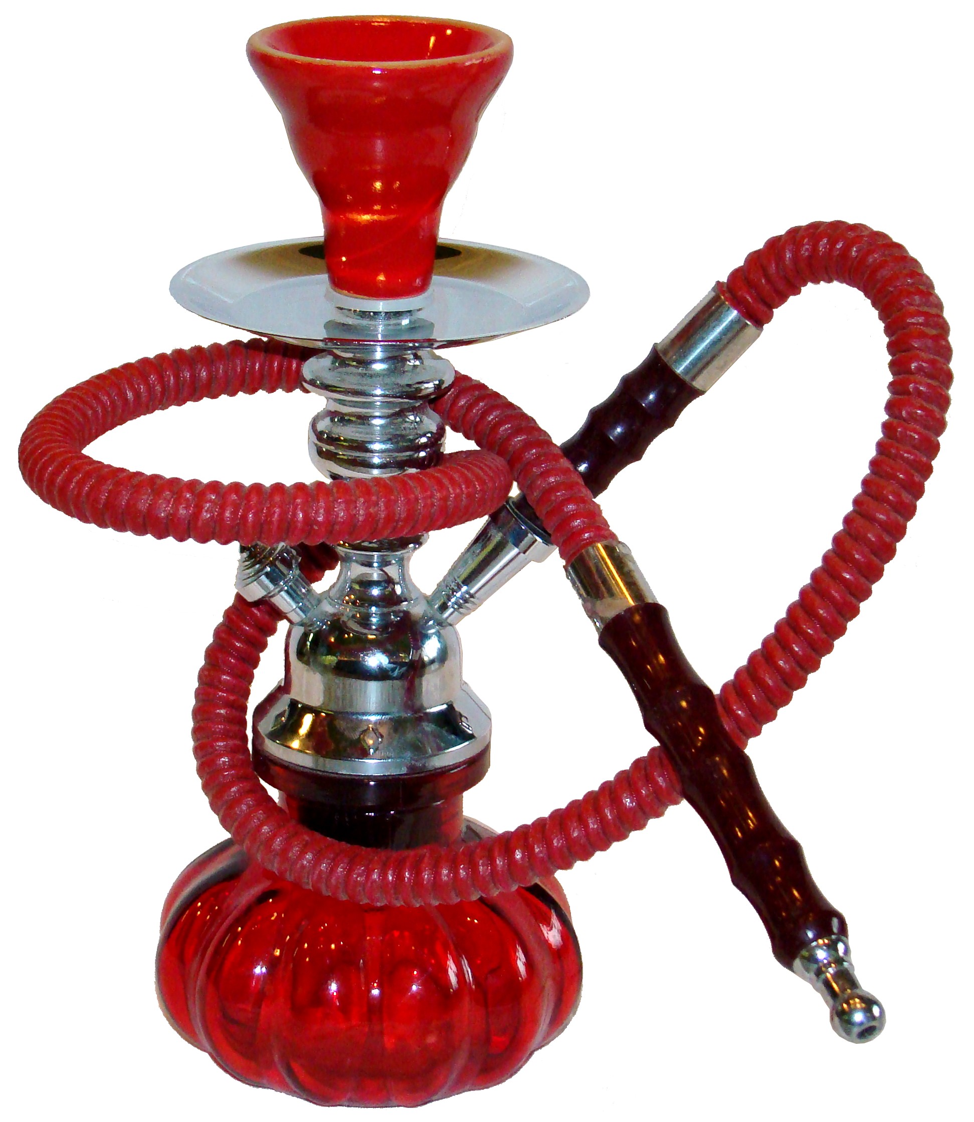 Hookah Pumpkin 10" RED -