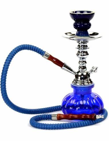 Hookah Pumpkin 10" Blue