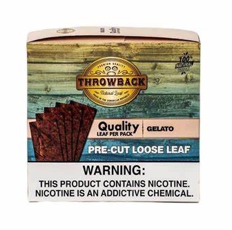 Throwback pre-cut Loose Leaf wrap Gelato 8Ct