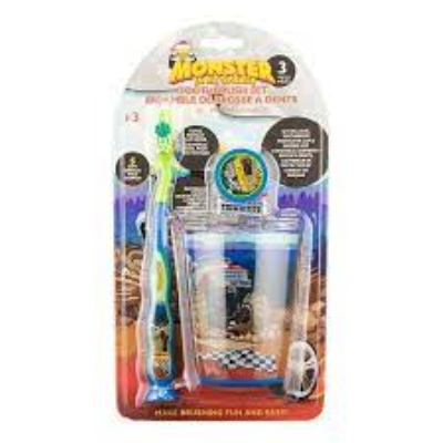Monster Tooth Brush set 3Pieces