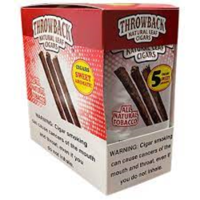 Throwback sweet Aromatic Natural Leaf Cigar