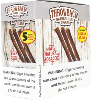 Throwback Russian Cream Natural Leaf Cigar