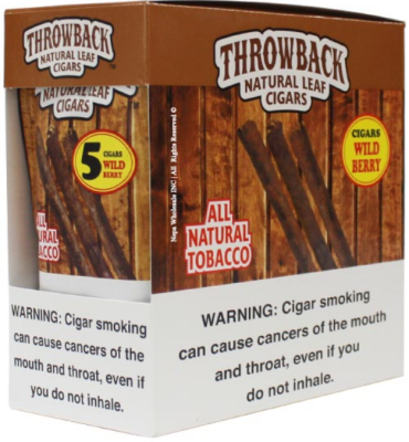 Throwback Wild Berry Natural Leaf Cigar