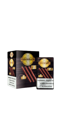 Throwback 8/5 Black Velvet Natural leaf cigar
